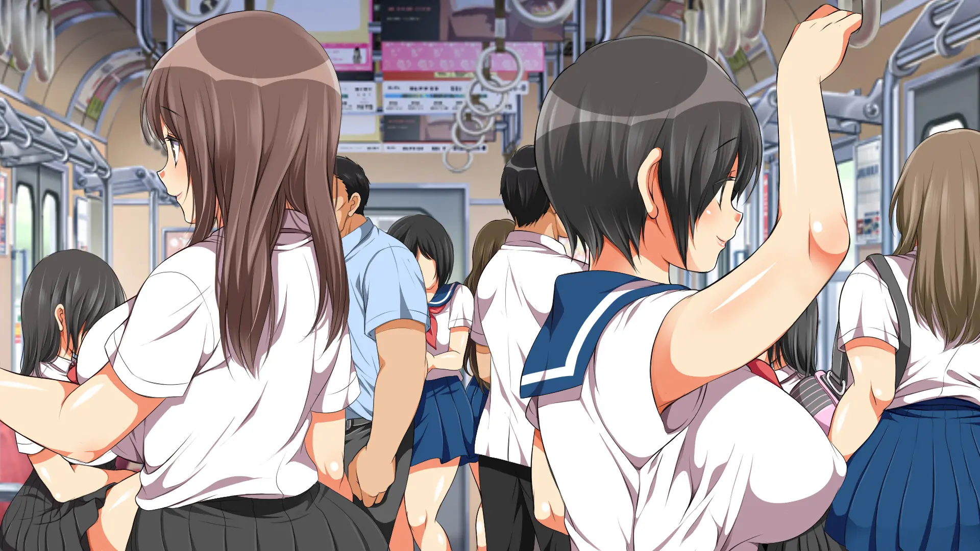 Yareruko! Densha Ecchi | 범해도 되는 아이! 전철엣찌